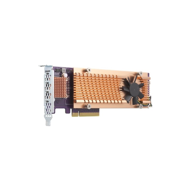 QNAP QM2-4P-384 scheda di interfaccia e adattatore Interno PCIe