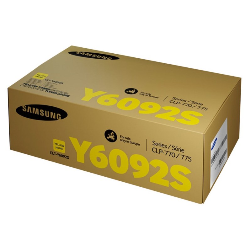 Samsung CLT-Y6092S Cartouche de toner 1 pièce(s) Original Jaune