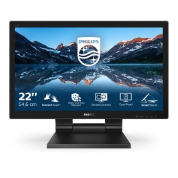 Philips 222B9T 00 computer monitor 21.5" 1920 x 1080 pixels Full HD LCD Touchscreen Table Black
