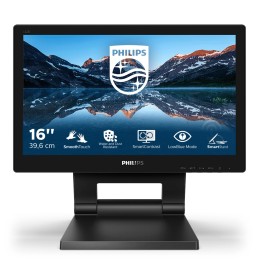 Philips 162B9T 00 computer monitor 15.6" 1366 x 768 pixels HD LCD Touchscreen Black