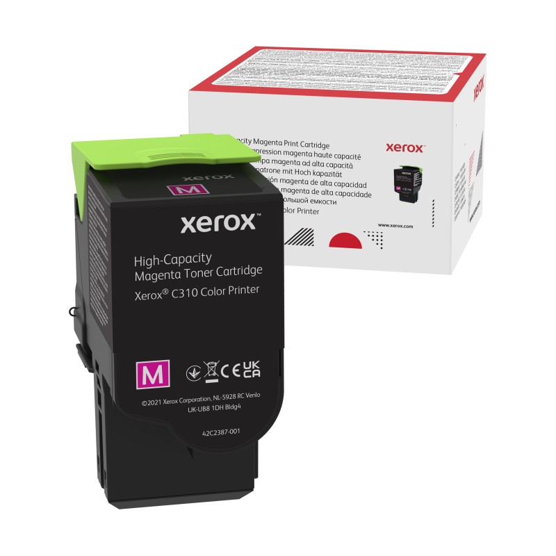 Xerox C310 C315 Cartucho de tóner magenta de alta capacidad (5500 páginas)