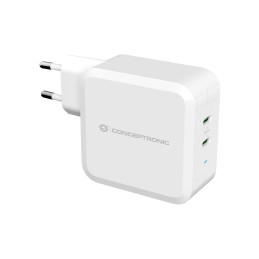 Conceptronic ALTHEA08W mobile device charger Universal White AC Indoor