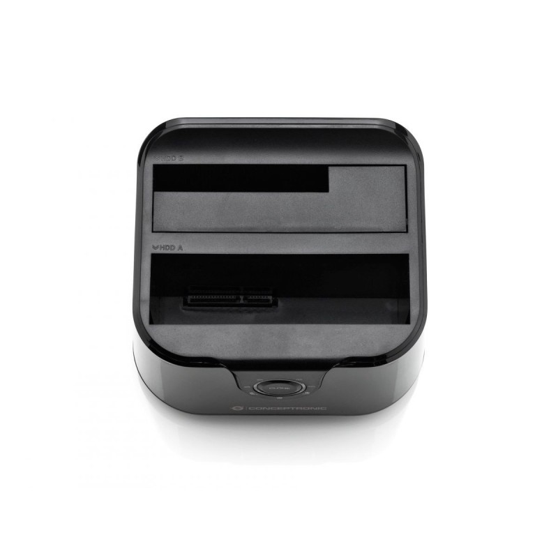 Conceptronic DONN12B base de conexión para disco duro USB 3.2 Gen 1 (3.1 Gen 1) Type-B Negro