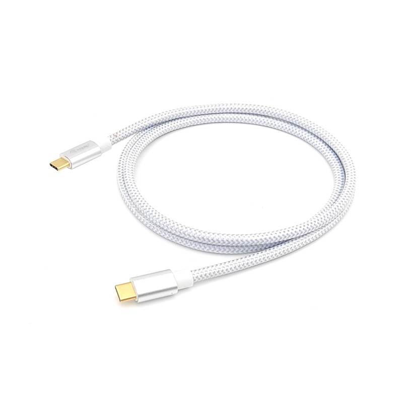 Equip 128358 cable USB 2 m USB 3.2 Gen 2 (3.1 Gen 2) USB C Blanco