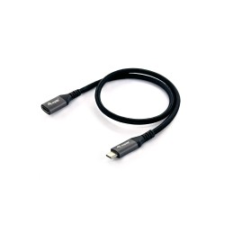 Equip 128370 câble USB 0,5 m USB 3.2 Gen 2 (3.1 Gen 2) USB C Noir