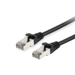 Equip 606101 câble de réseau Noir 0,25 m Cat6a S FTP (S-STP)