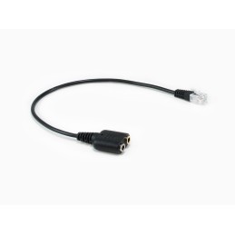 Equip 147944 câble audio 0,25 m RJ-9 2 x 3.5mm Noir