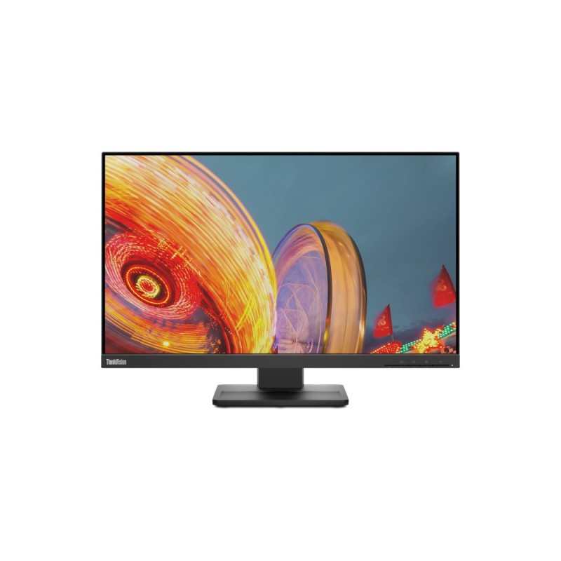 Lenovo ThinkVision E24q-20 LED display 23.8" 2560 x 1440 pixels Quad HD Black