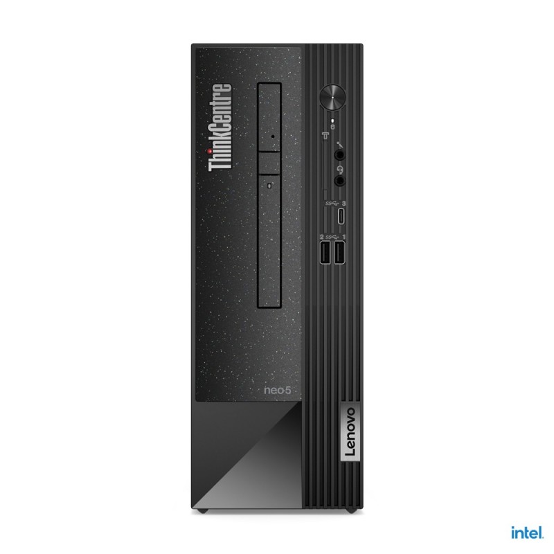 Lenovo ThinkCentre neo 50s SFF Intel® Core™ i5 i5-12400 8 GB DDR4-SDRAM 256 GB SSD Windows 11 Pro PC Black