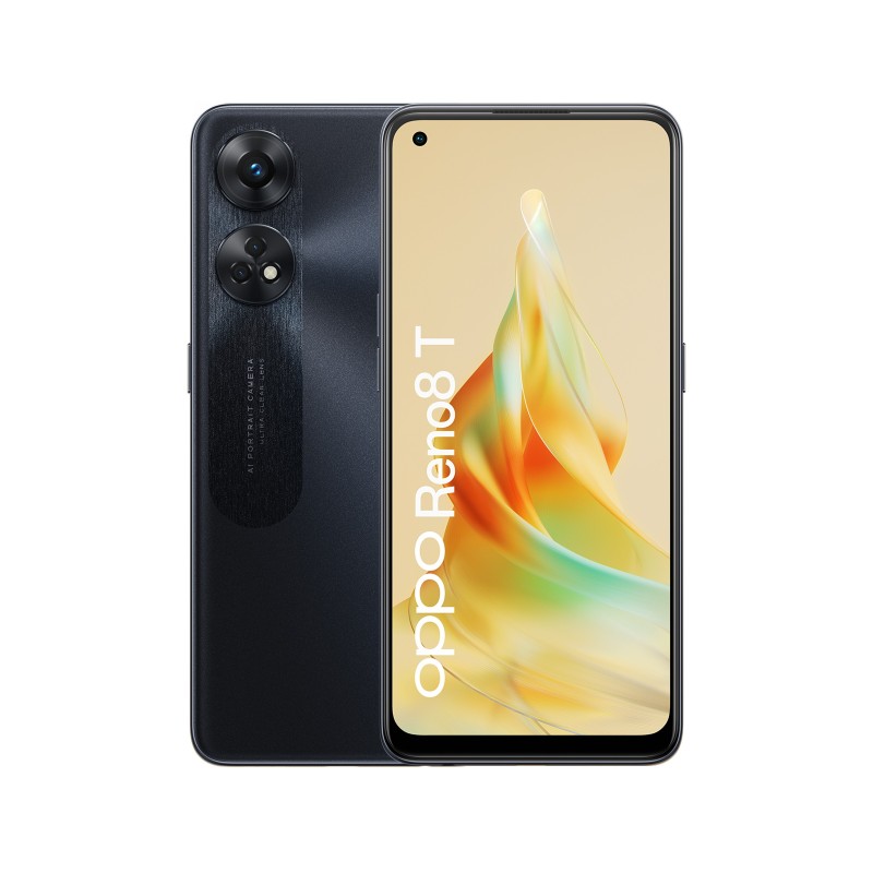 OPPO Reno 8 T 16,3 cm (6.43") Double SIM Android 13 4G USB Type-C 8 Go 128 Go 5000 mAh Noir