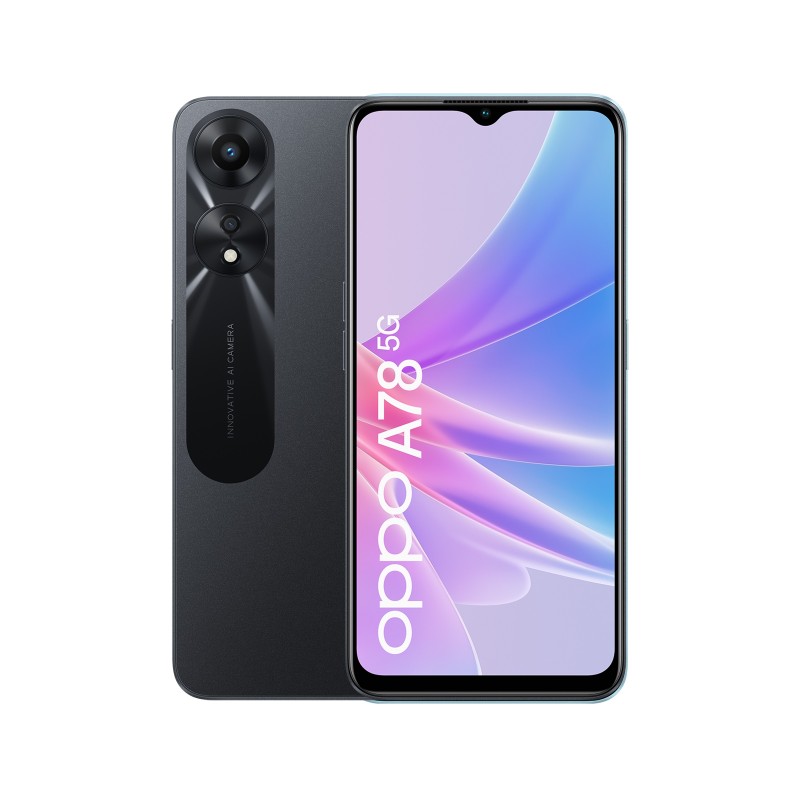 OPPO A78 5G 16,7 cm (6.56") Double SIM Android 13 USB Type-C 8 Go 128 Go 5000 mAh Noir