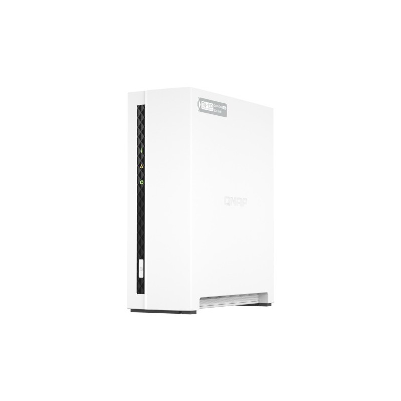 QNAP TS-133 NAS & Speicherserver Tower Eingebauter Ethernet-Anschluss Weiß