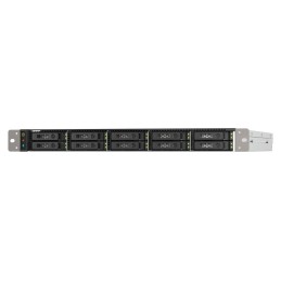 QNAP TS-h1090FU NAS Rack (1U) Ethernet LAN Black, Gray 7232P