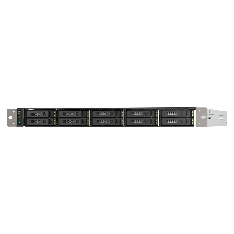QNAP TS-h1090FU NAS Rack (1 U) Ethernet LAN Noir, Gris 7232P
