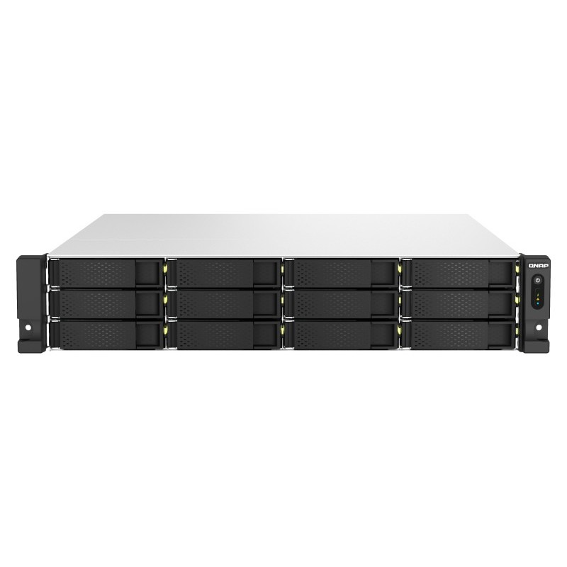 QNAP TS-h1887XU-RP NAS Rack (2 U) Ethernet LAN Noir, Blanc E-2334