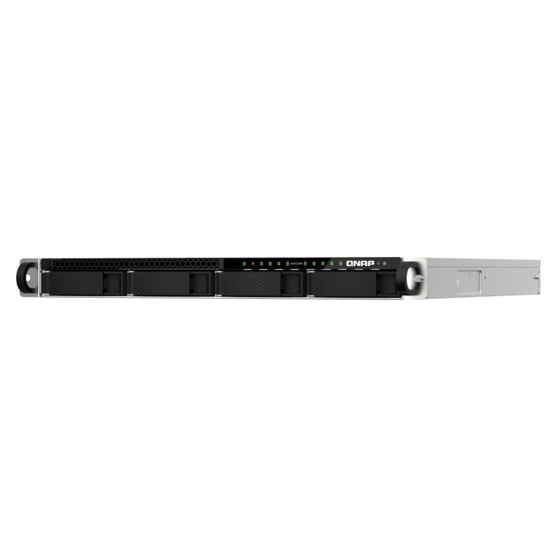 QNAP TS-h987XU-RP NAS Rack (1U) Eingebauter Ethernet-Anschluss Schwarz, Silber E-2334