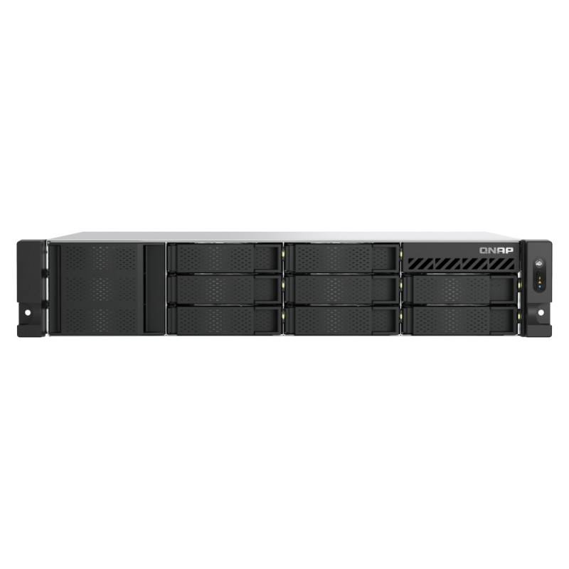 QNAP TS-855EU-RP NAS Rack (2U) Eingebauter Ethernet-Anschluss Schwarz C5125