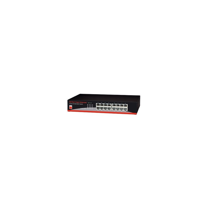 Lindy 16-Port NWAY Switch Unmanaged Black