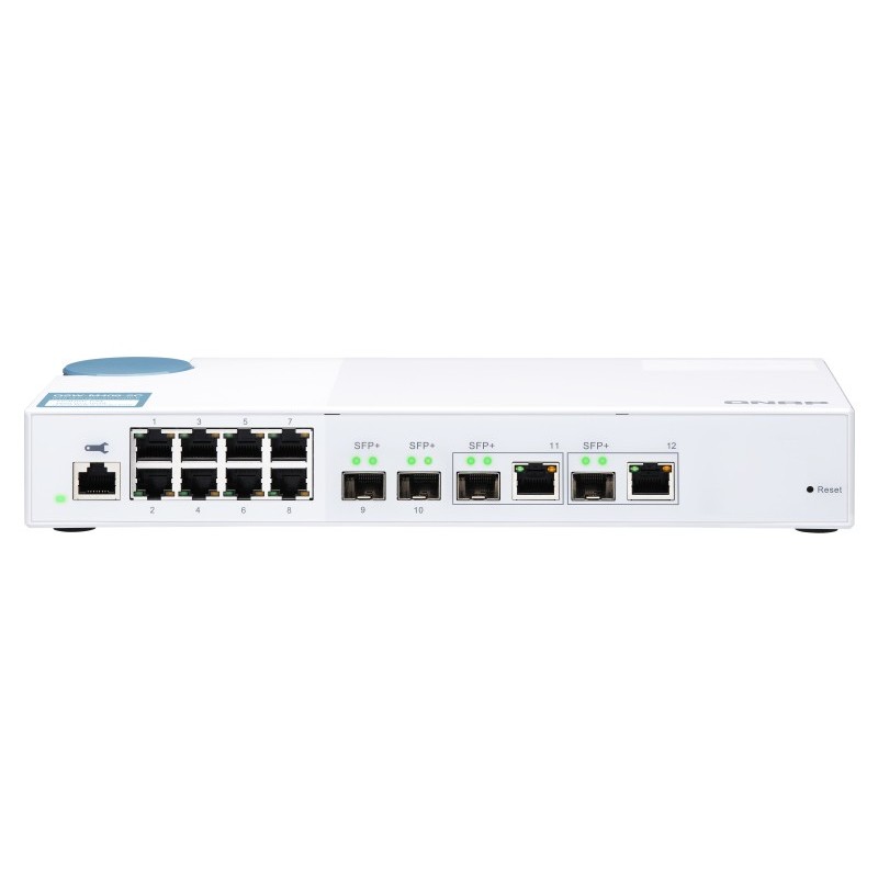 QNAP QSW-M408-2C Netzwerk-Switch Managed L2 10G Ethernet (100 1000 10000) Weiß