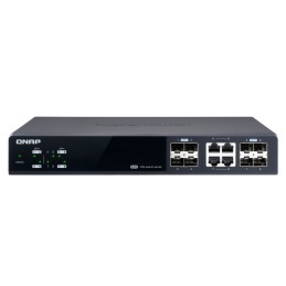QNAP QSW-M804-4C commutateur réseau Géré 10G Ethernet (100 1000 10000) Noir