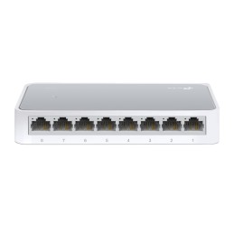 TP-Link TL-SF1008D commutateur réseau Non-géré Fast Ethernet (10 100) Blanc