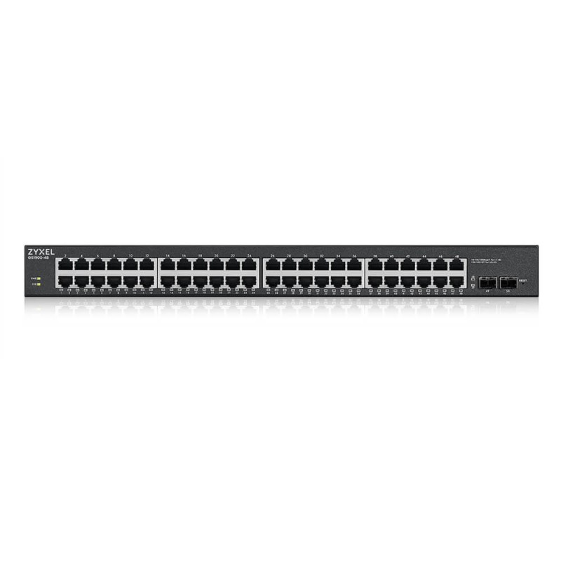 Zyxel GS1900-48HPv2 Gestito L2 Gigabit Ethernet (10 100 1000) Supporto Power over Ethernet (PoE) Nero