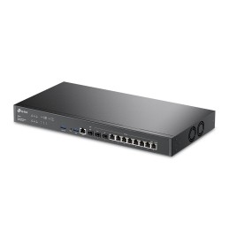 TP-Link ER8411 wired router Gigabit Ethernet Black