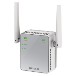 NETGEAR EX2700-100PES moltiplicatore di rete Ripetitore di rete Bianco