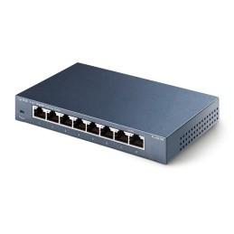 TP-Link TL-SG108 network switch Unmanaged L2 Gigabit Ethernet (10 100 1000) Black