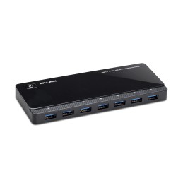 TP-Link UH720 hub de interfaz USB 3.2 Gen 1 (3.1 Gen 1) Micro-B 5000 Mbit s Negro
