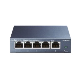 TP-Link TL-SG105 commutateur réseau Non-géré L2 Gigabit Ethernet (10 100 1000) Noir