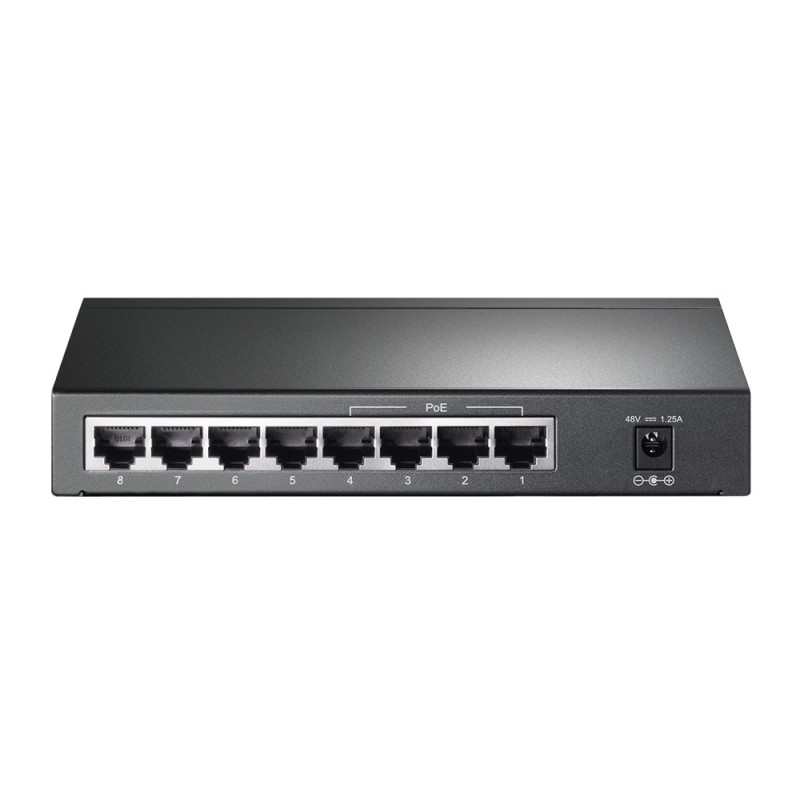 TP-Link TL-SG1008P network switch Unmanaged Gigabit Ethernet (10 100 1000) Power over Ethernet (PoE) Hazelnut