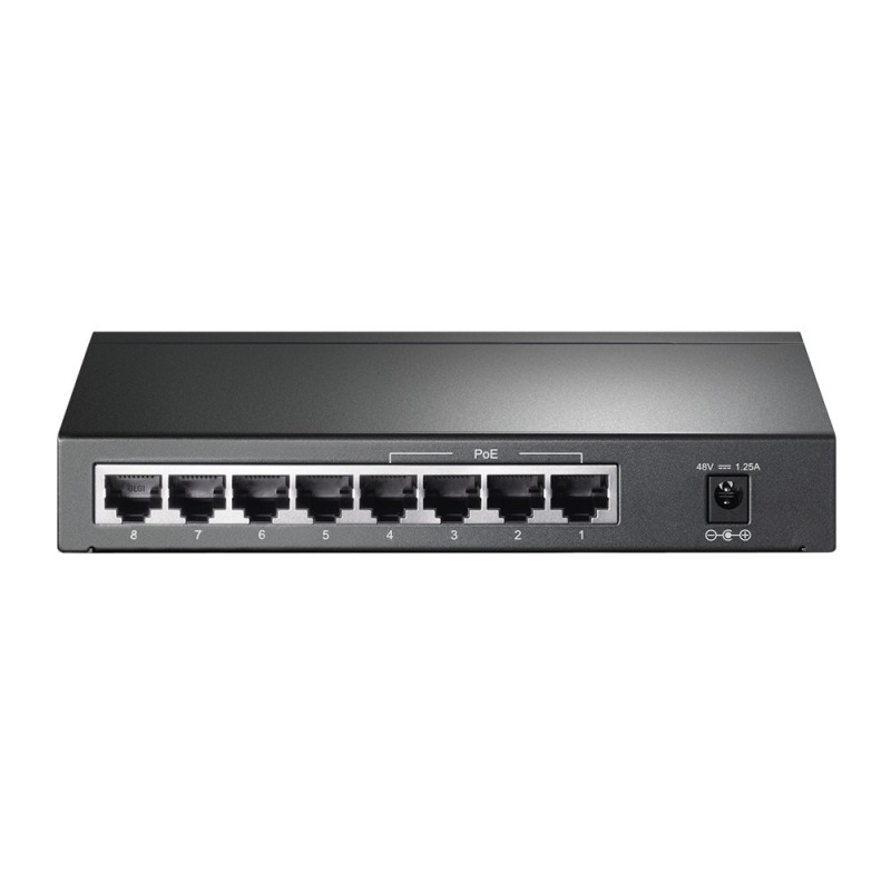 TP-Link TL-SG1008P Netzwerk-Switch Unmanaged Gigabit Ethernet (10 100 1000) Power over Ethernet (PoE) Haselnuss