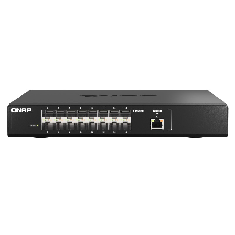 QNAP QSW-M5216-1T Netzwerk-Switch Managed L2 Schwarz