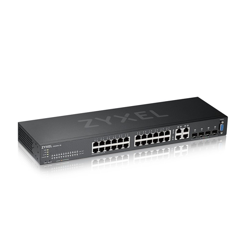 Zyxel GS2220-28-EU0101F switch Gestionado L2 Gigabit Ethernet (10 100 1000) Negro