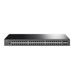 TP-Link TL-SG3452X switch di rete Gestito L2+ Gigabit Ethernet (10 100 1000) 1U Nero