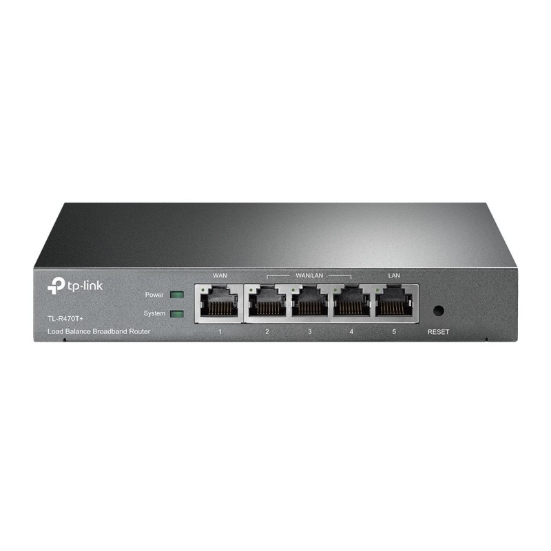 TP-Link TL-R470T+ Routeur connecté Fast Ethernet Noir