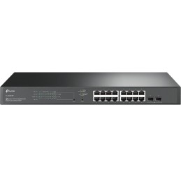 TP-Link TL-SG2218P network switch L2 L2+ Gigabit Ethernet (10 100 1000) Power over Ethernet (PoE) 1U Black