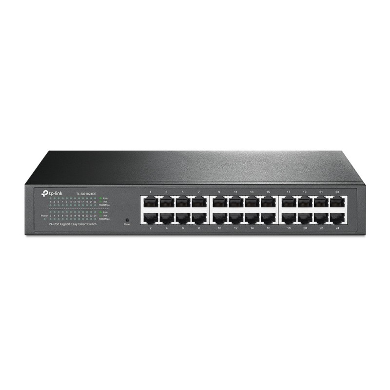 TP-Link TL-SG1024DE Netzwerk-Switch Managed L2 Gigabit Ethernet (10 100 1000) Schwarz