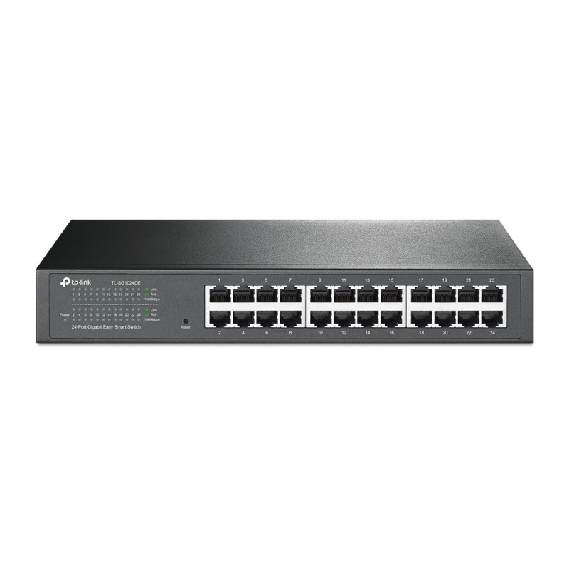 TP-Link TL-SG1024DE switch di rete Gestito L2 Gigabit Ethernet (10 100 1000) Nero