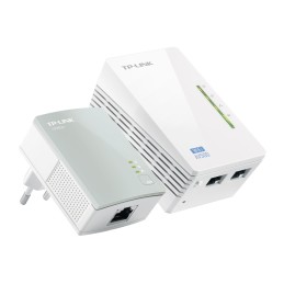 TP-Link TL-WPA4220 KIT PowerLine Netzwerkadapter 300 Mbit s Eingebauter Ethernet-Anschluss WLAN Weiß 1 Stück(e)