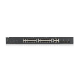 Zyxel GS1920-24V2 Gestionado Gigabit Ethernet (10 100 1000) Negro