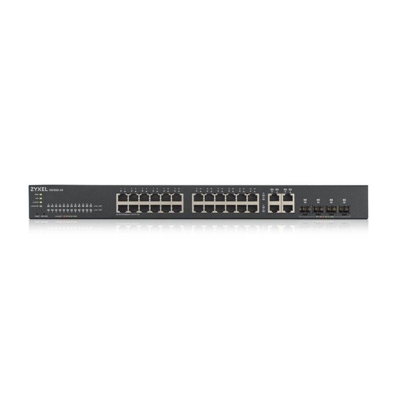 Zyxel GS1920-24V2 Gestito Gigabit Ethernet (10 100 1000) Nero