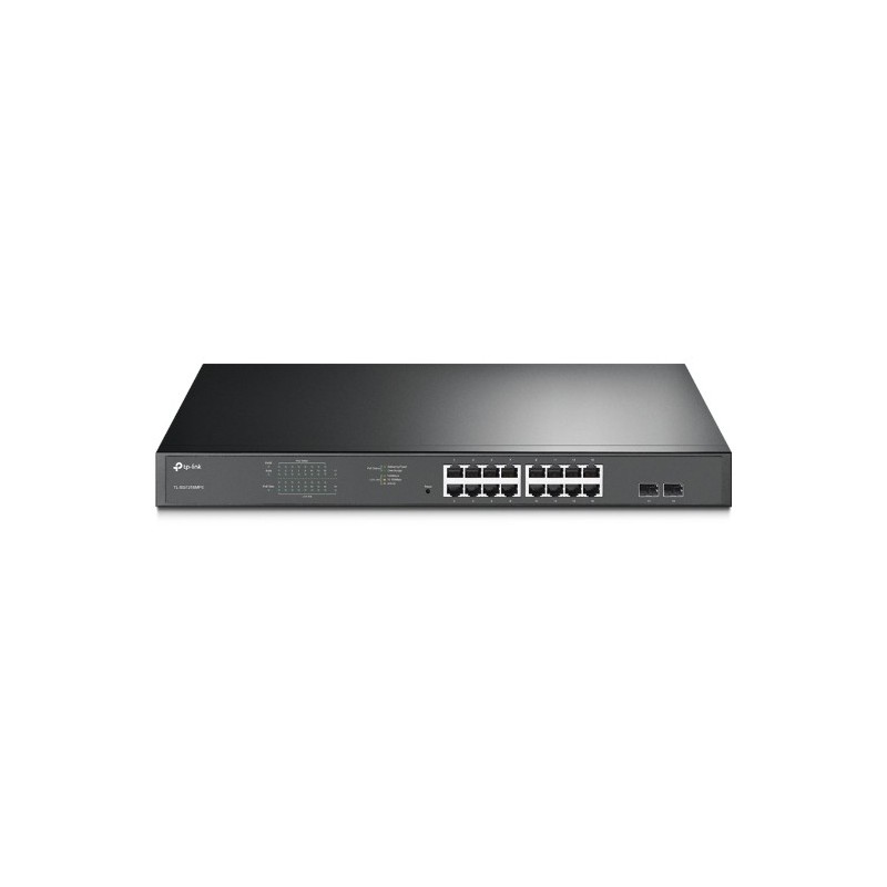 TP-Link TL-SG1218MPE Gestito L2 Gigabit Ethernet (10 100 1000) Supporto Power over Ethernet (PoE) 1U Nero