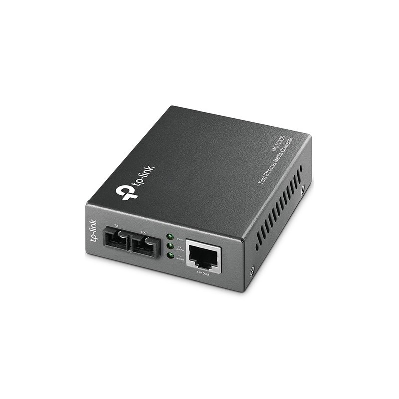 TP-Link MC110CS network media converter 100 Mbit s 1310 nm Single-mode Black
