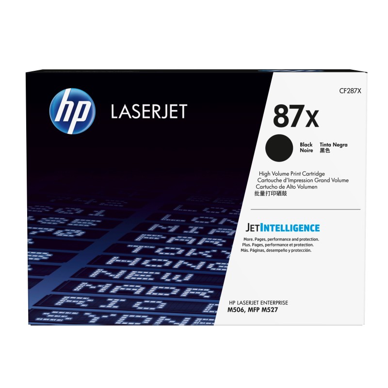 HP Original 87X Schwarz LaserJet Tonerkartusche mit hoher Reichweite