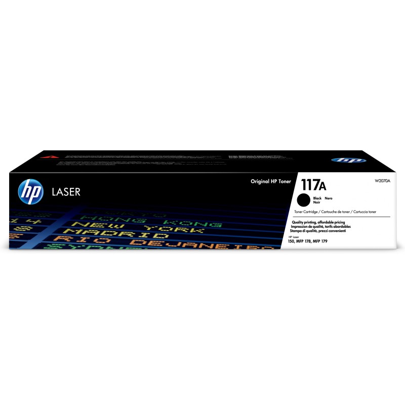 HP 117A Schwarz Original Laser Tonerkartusche