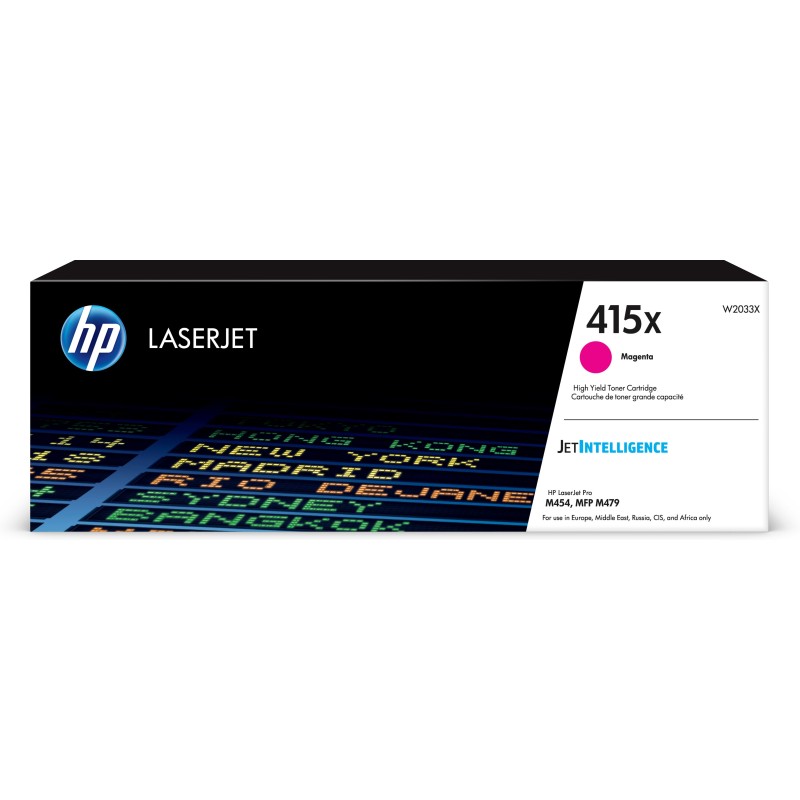 HP 415X Magenta Original LaserJet Tonerkartusche mit hoher Reichweite