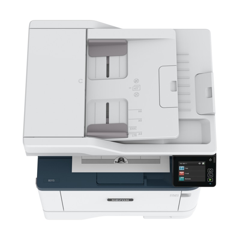 Xerox B315 A4 40 ppm Inalámbrica a doble cara Copia impresión escaneado fax PS3 PCL5e 6 2 bandejas 350 hojas