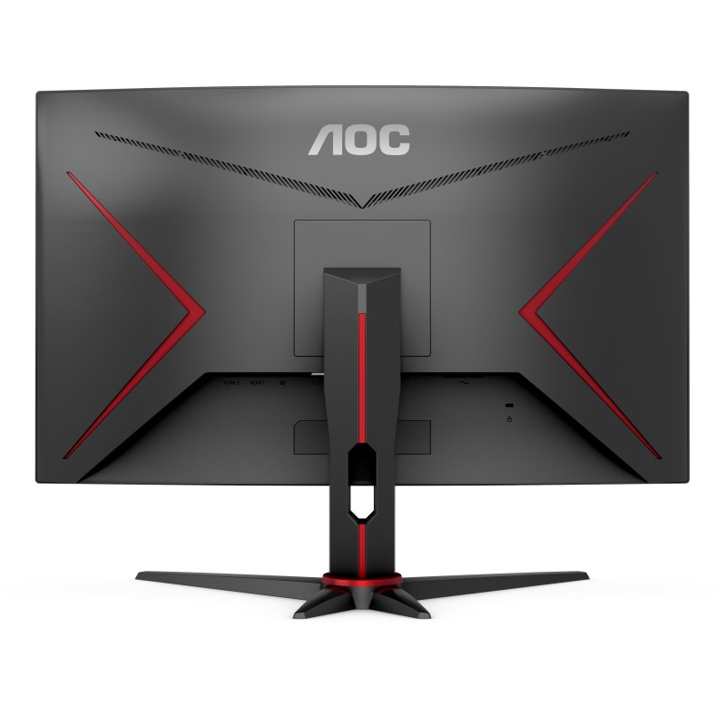 AOC G2 C24G2AE BK écran plat de PC 59,9 cm (23.6") 1920 x 1080 pixels Full HD LED Noir, Rouge